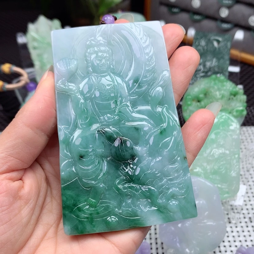 【闪购商品】翡翠颈饰未镶嵌翡翠吊坠