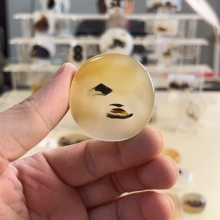 玛瑙/玉髓吊坠(不含链)未镶嵌