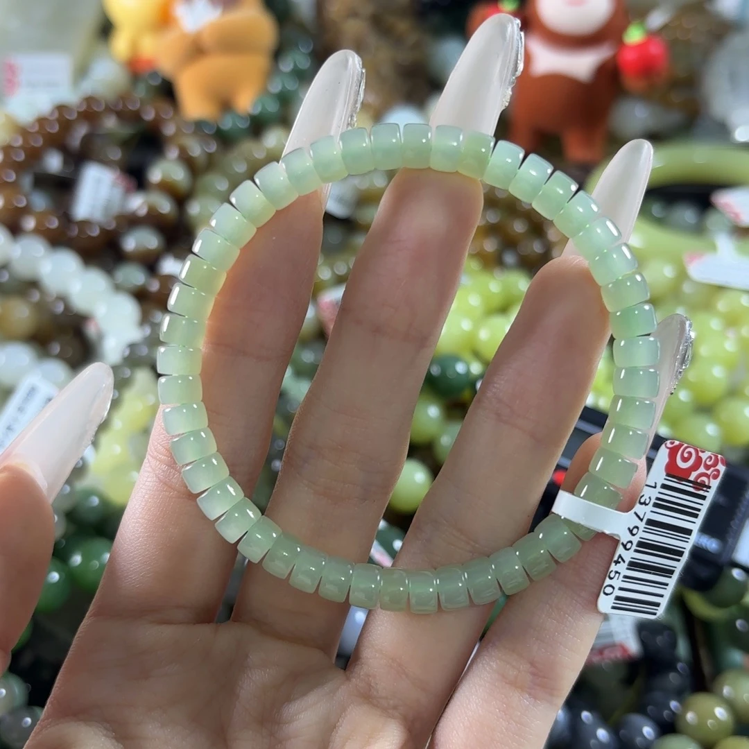 和田玉未镶嵌手链134