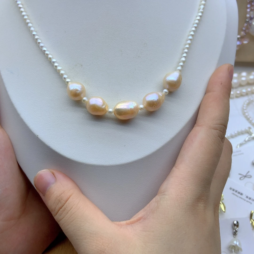 耳饰未镶嵌淡水珍珠