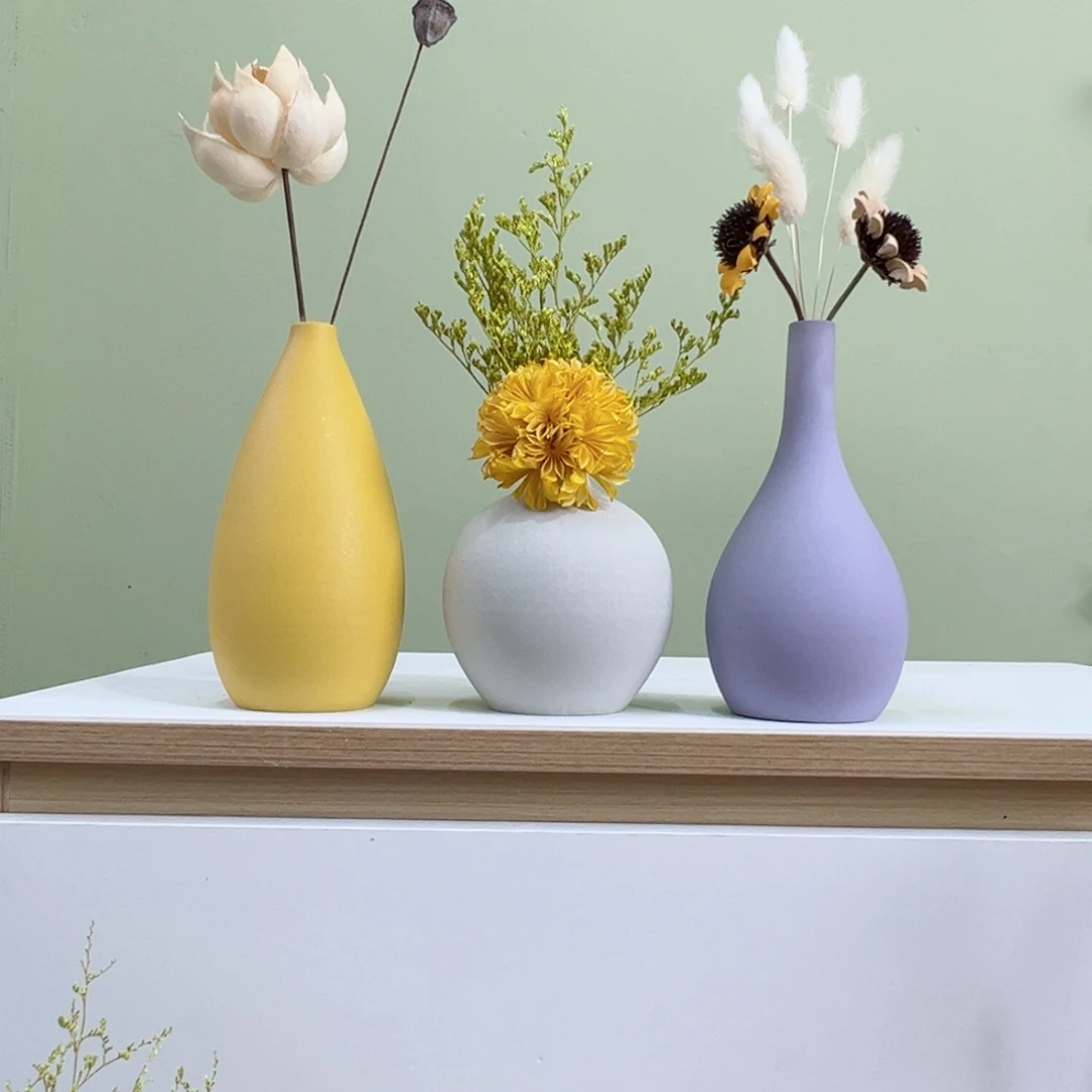 摆件花瓶带花高度20-30厘米左右