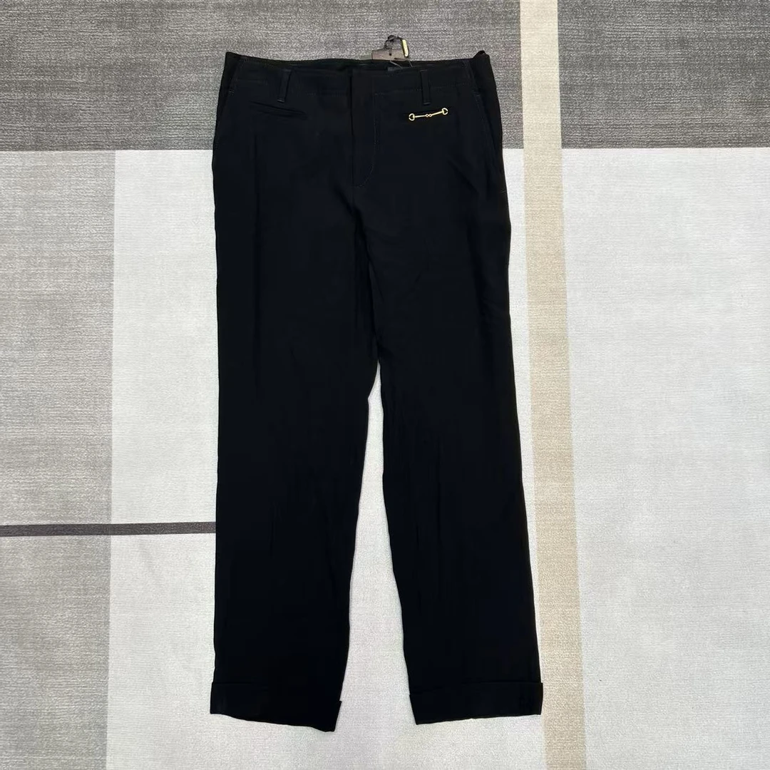 全新未使用 GUCCI/古驰 男士休闲长裤舒适百搭设计简约风格