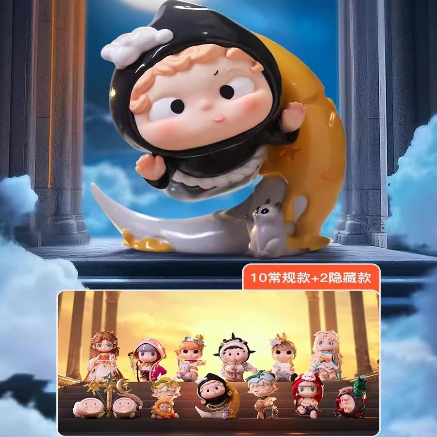 【李李拆盒】Heyone黑玩明星黑夜中的二十五点系列手办盲盒潮玩摆件