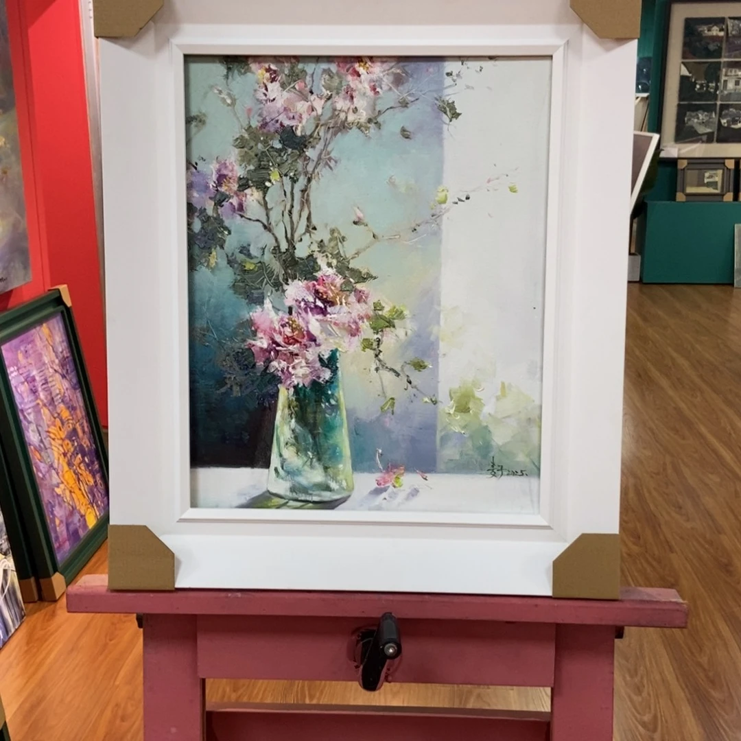 菠***包油画麦子老师作品