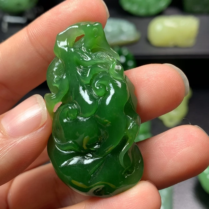 @***海和田玉未镶嵌颈饰