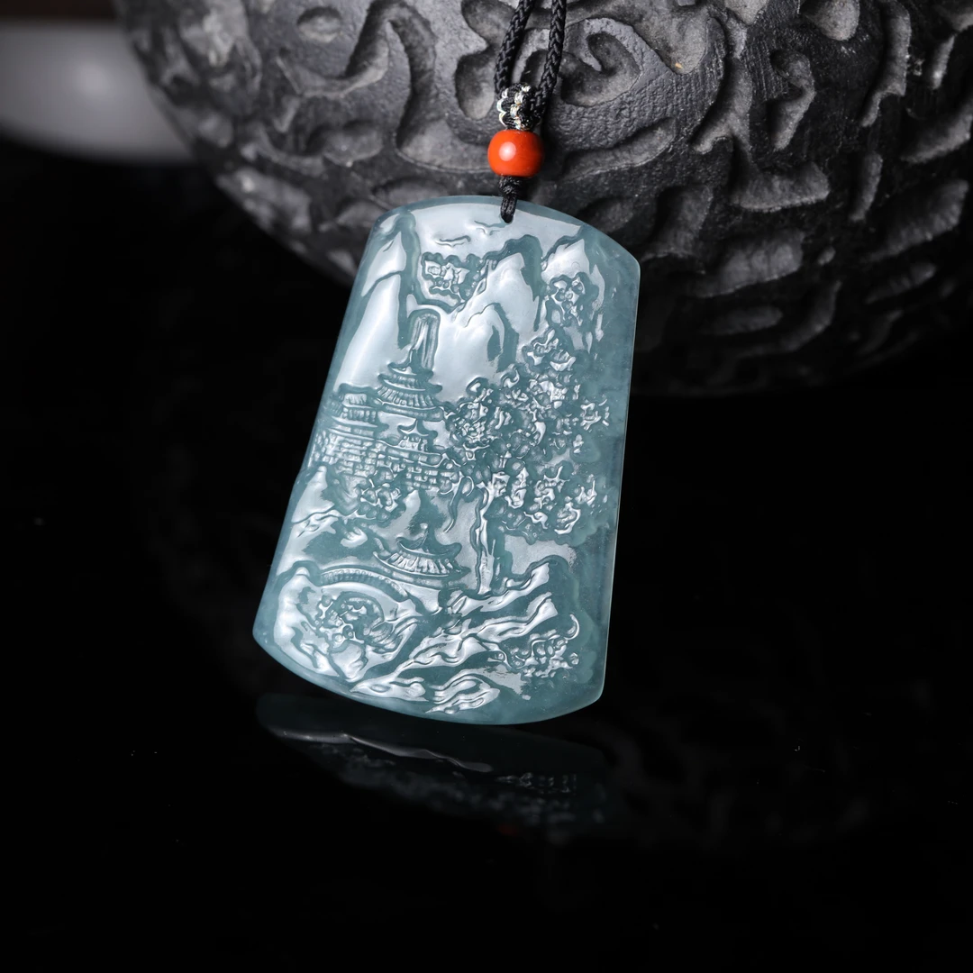 【瑞老板翡翠】翡翠山水牌（多样性发一）