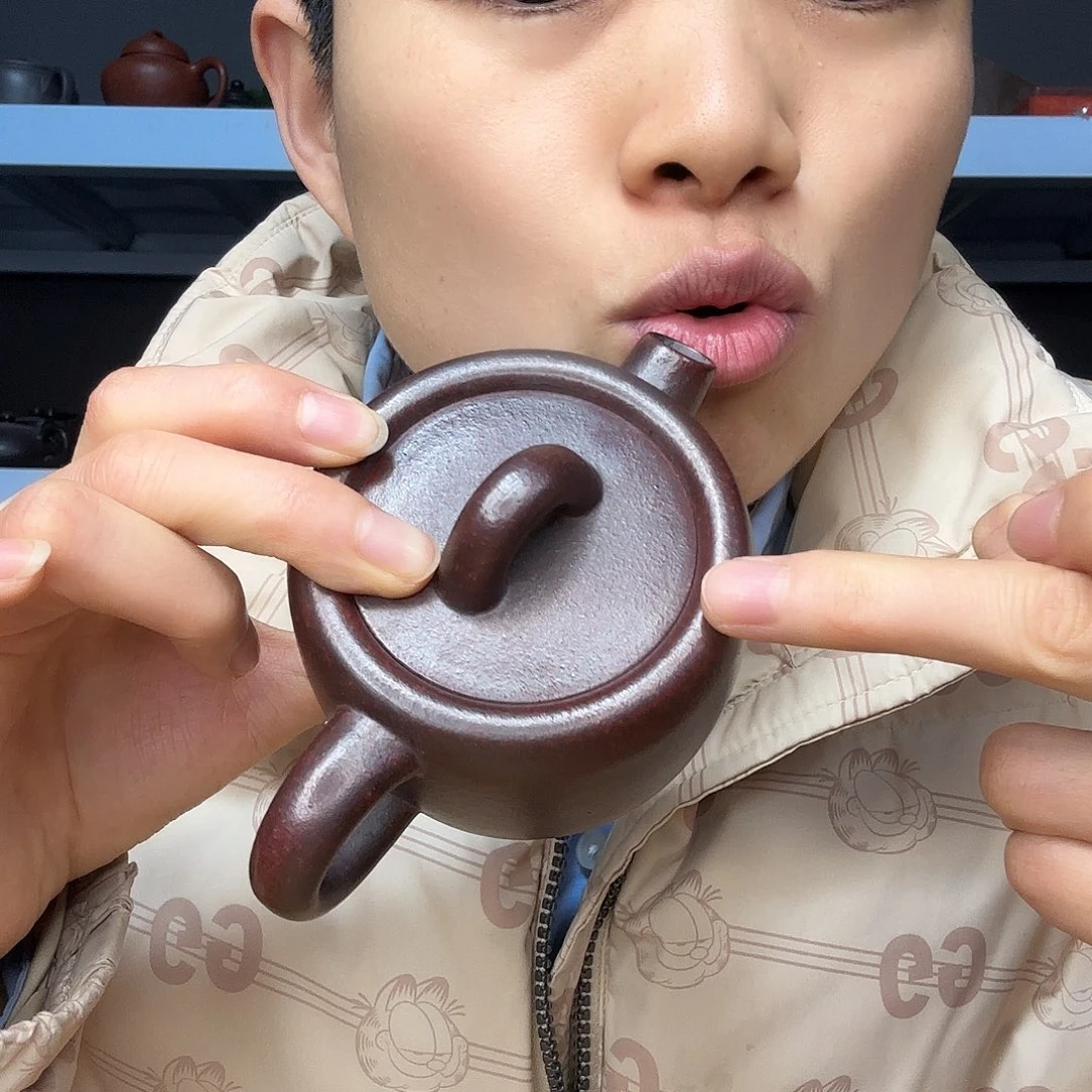 紫砂茶壶民间手艺人全手工制作