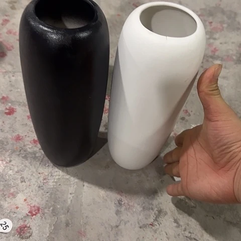 瓷片黑正➕瑕疵白24厘米组合