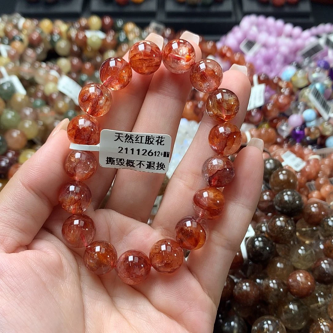水晶手链未镶嵌，