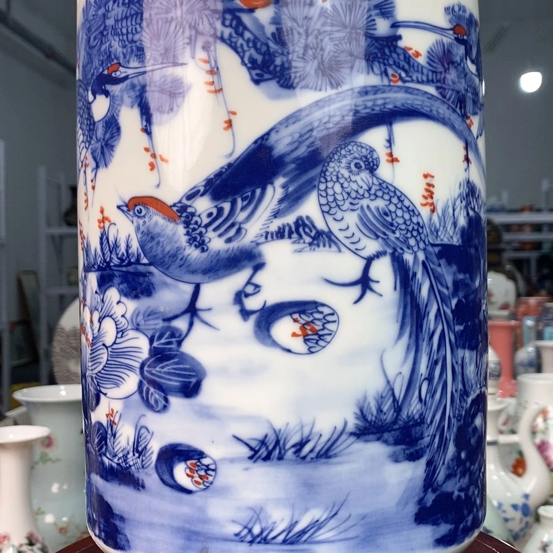 摆件景德镇陶瓷花瓶摆件