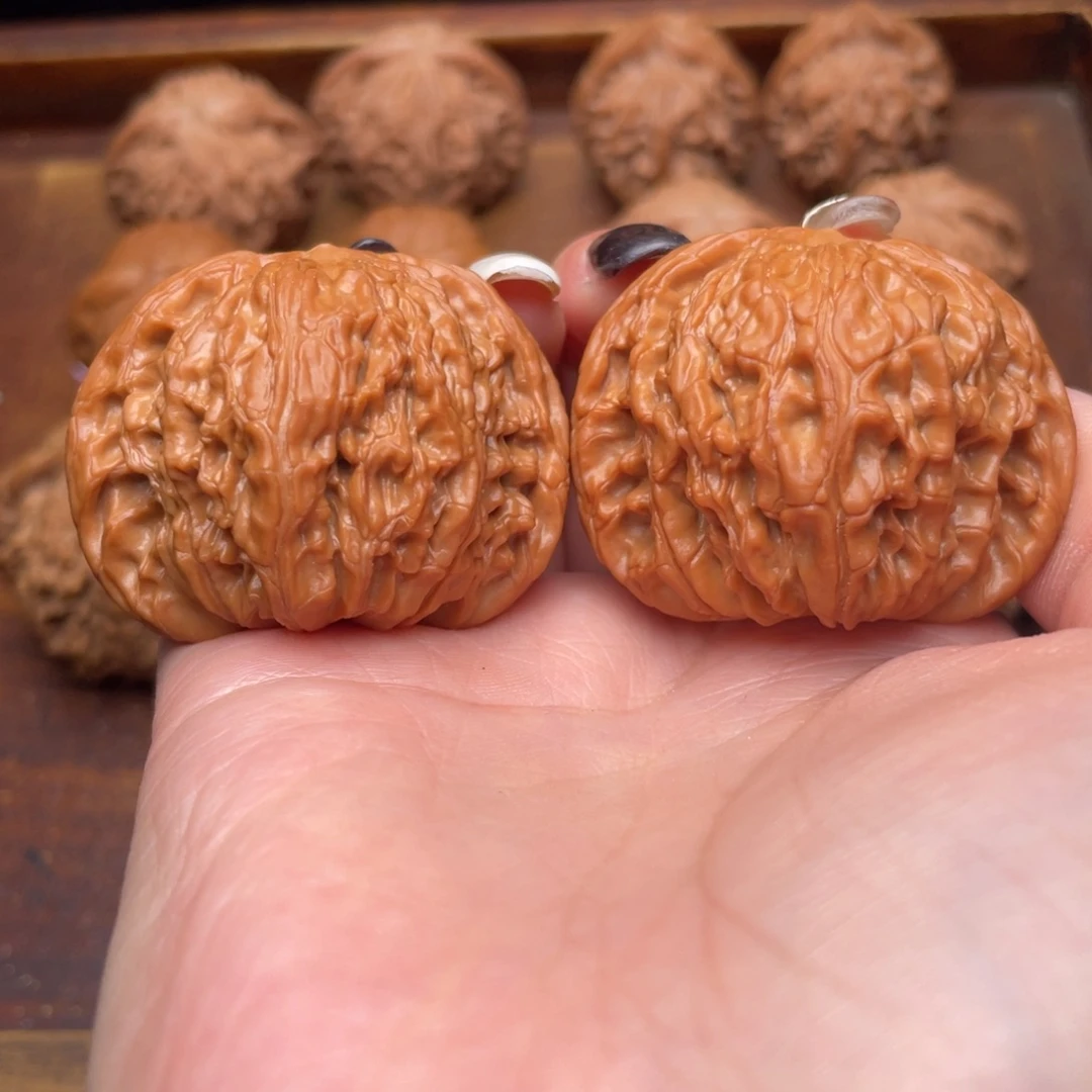 把件文玩核桃磨盘44 S13号