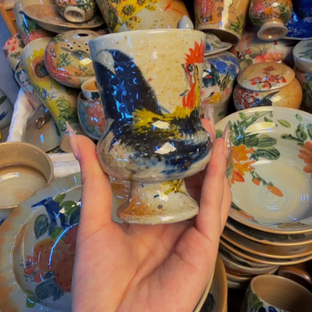 瓷片景德镇陶瓷手工手绘