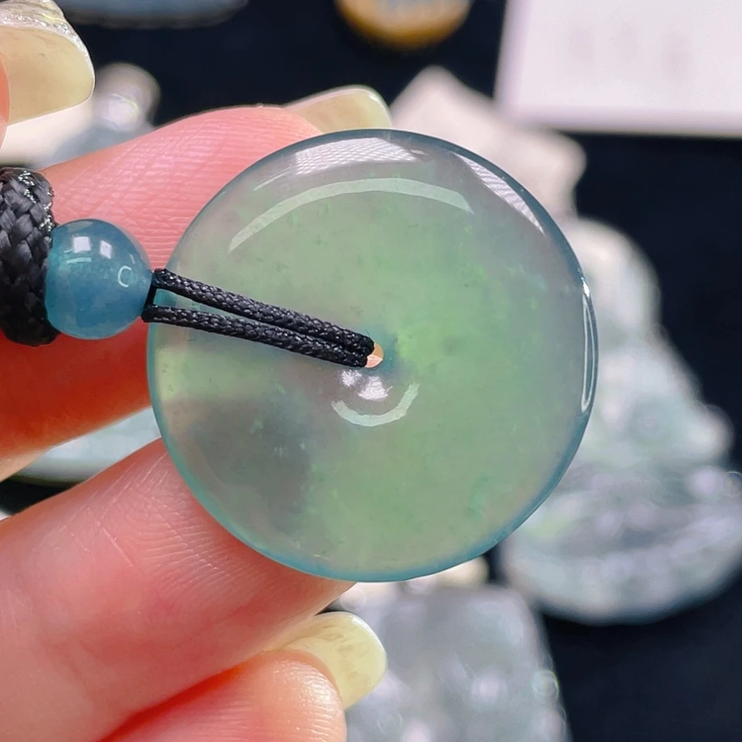 颈饰未镶嵌翡翠8，