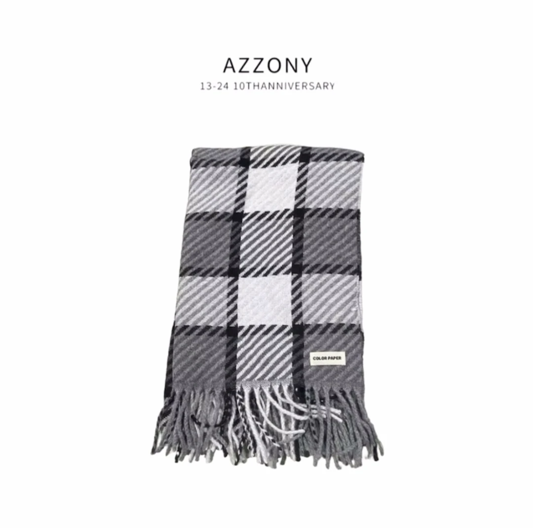 LIS&AZ-经典格子围巾AY92313