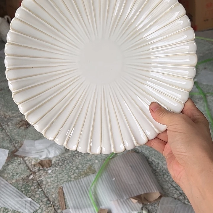 瓷片默认瑕疵商品太阳花发达