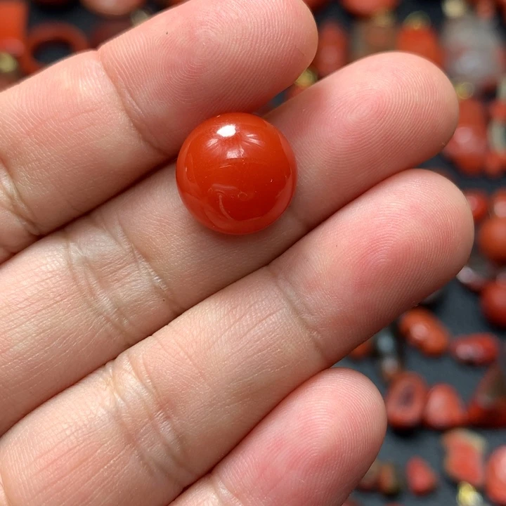 南红玛瑙未镶嵌颈饰