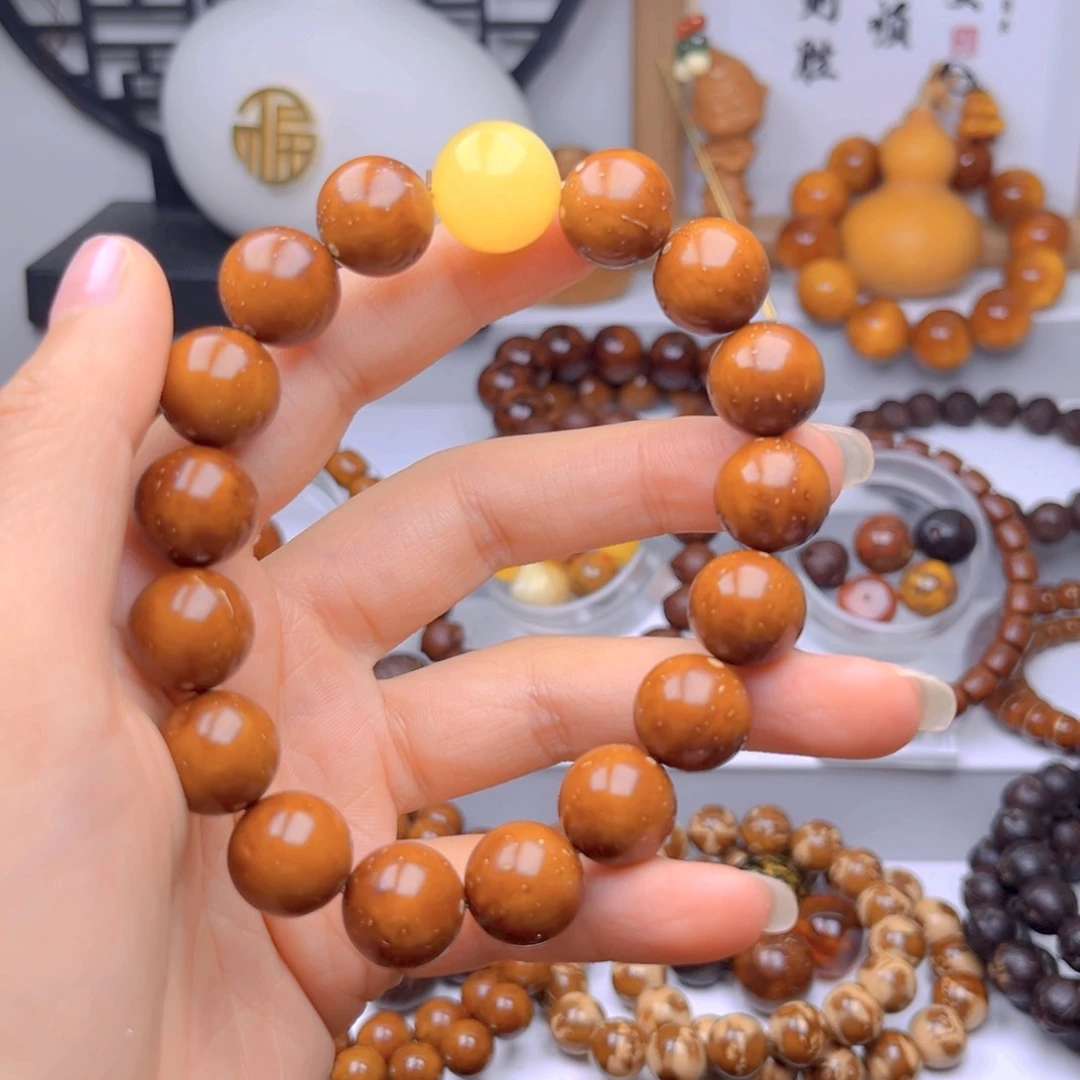 紫金鼠手串如****暗紫金鼠配饰