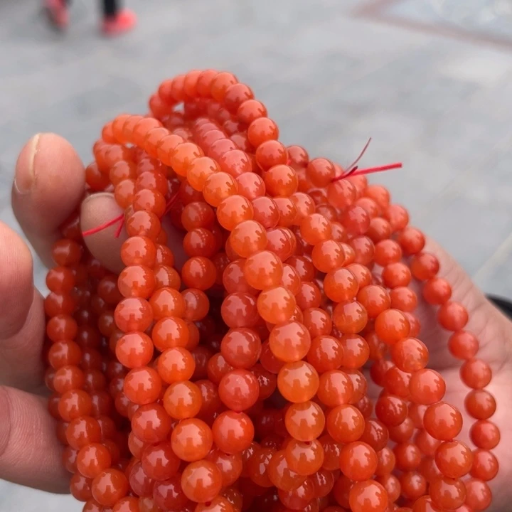 南红玛瑙未镶嵌颈饰多样性发货，发其一