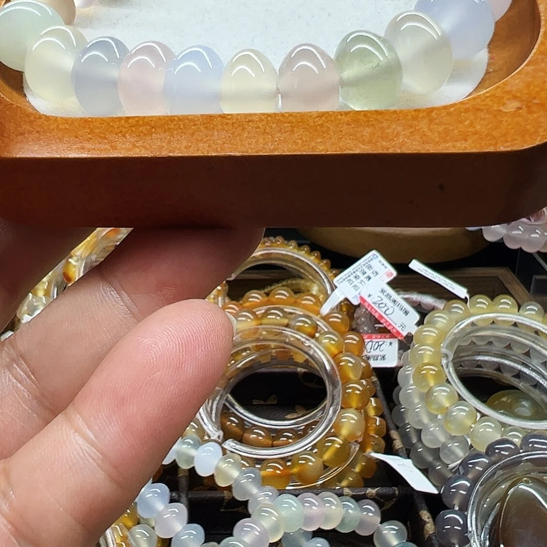 玛瑙/玉髓手链未镶嵌