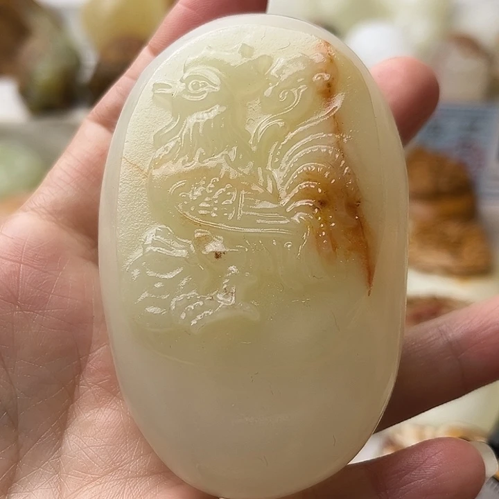 石材古青石不退换鸡