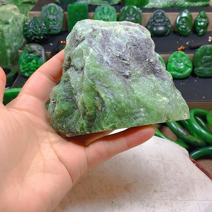 未镶嵌和田玉珠宝半成品