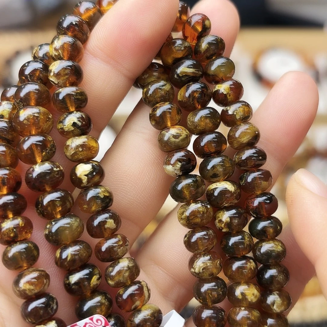 琥珀未镶嵌裸石八91510