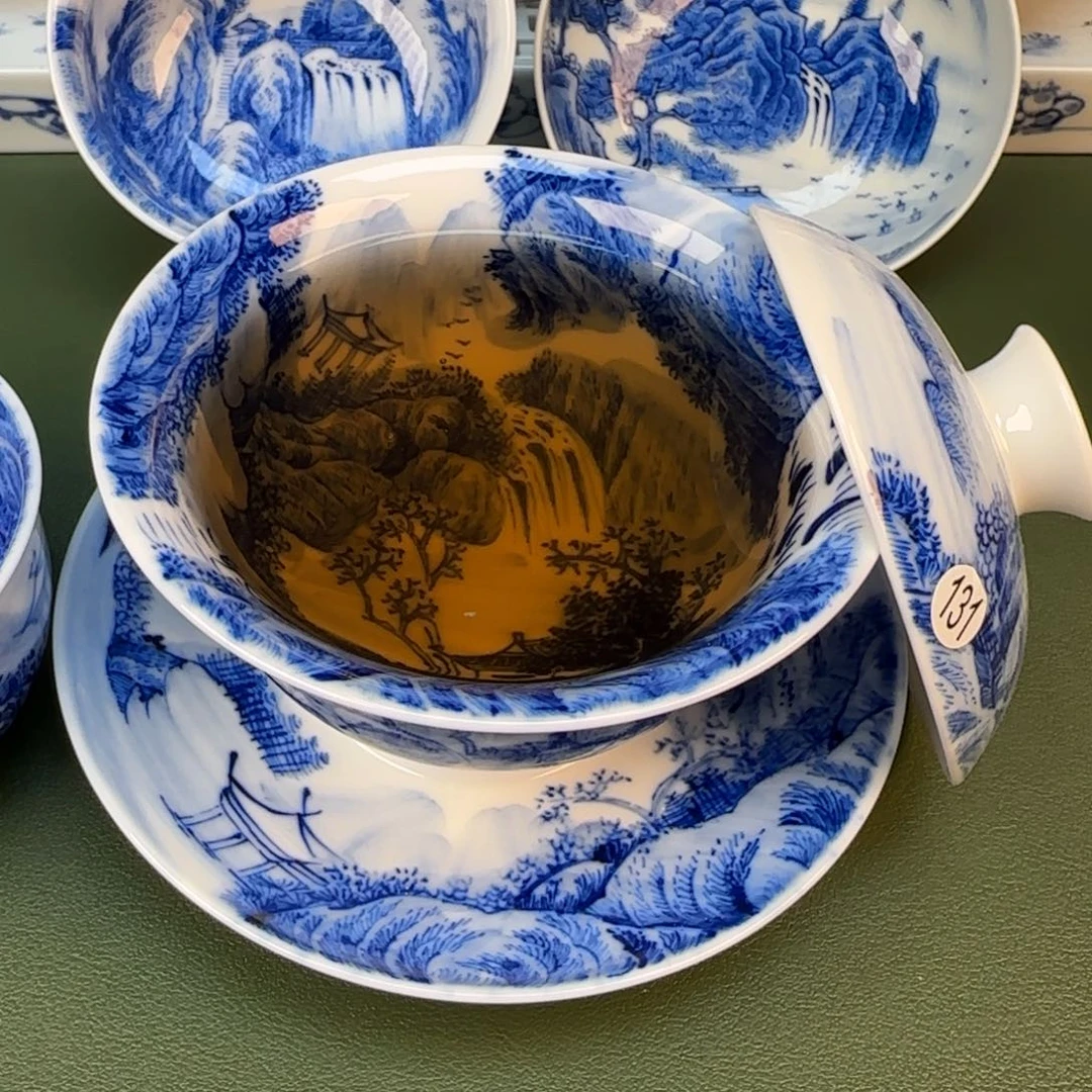 彦祖纯手工手绘茶具131