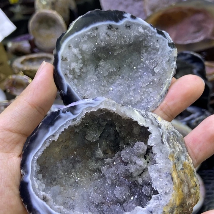 未镶嵌珠宝半成品水晶聚宝盆