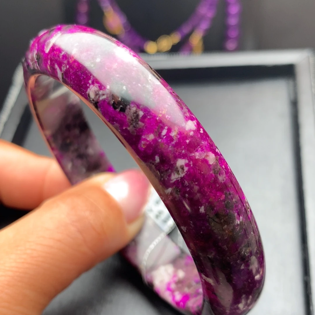 苏纪石（舒俱来）未镶嵌手镯