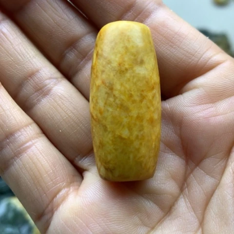 【闪购商品】未镶嵌岫岩河磨玉（透闪石质玉）挂件