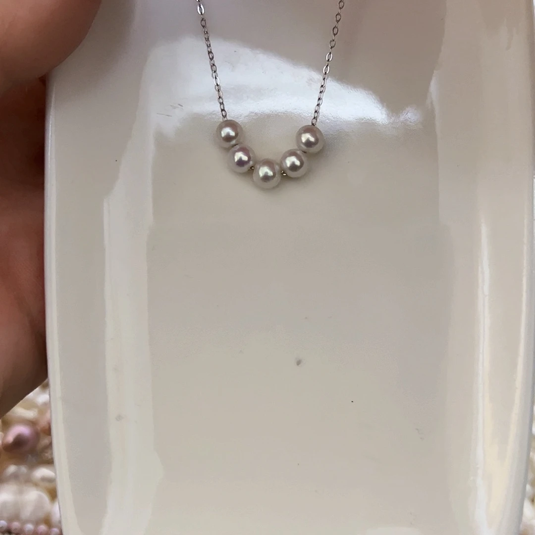 淡水珍珠项链未镶嵌