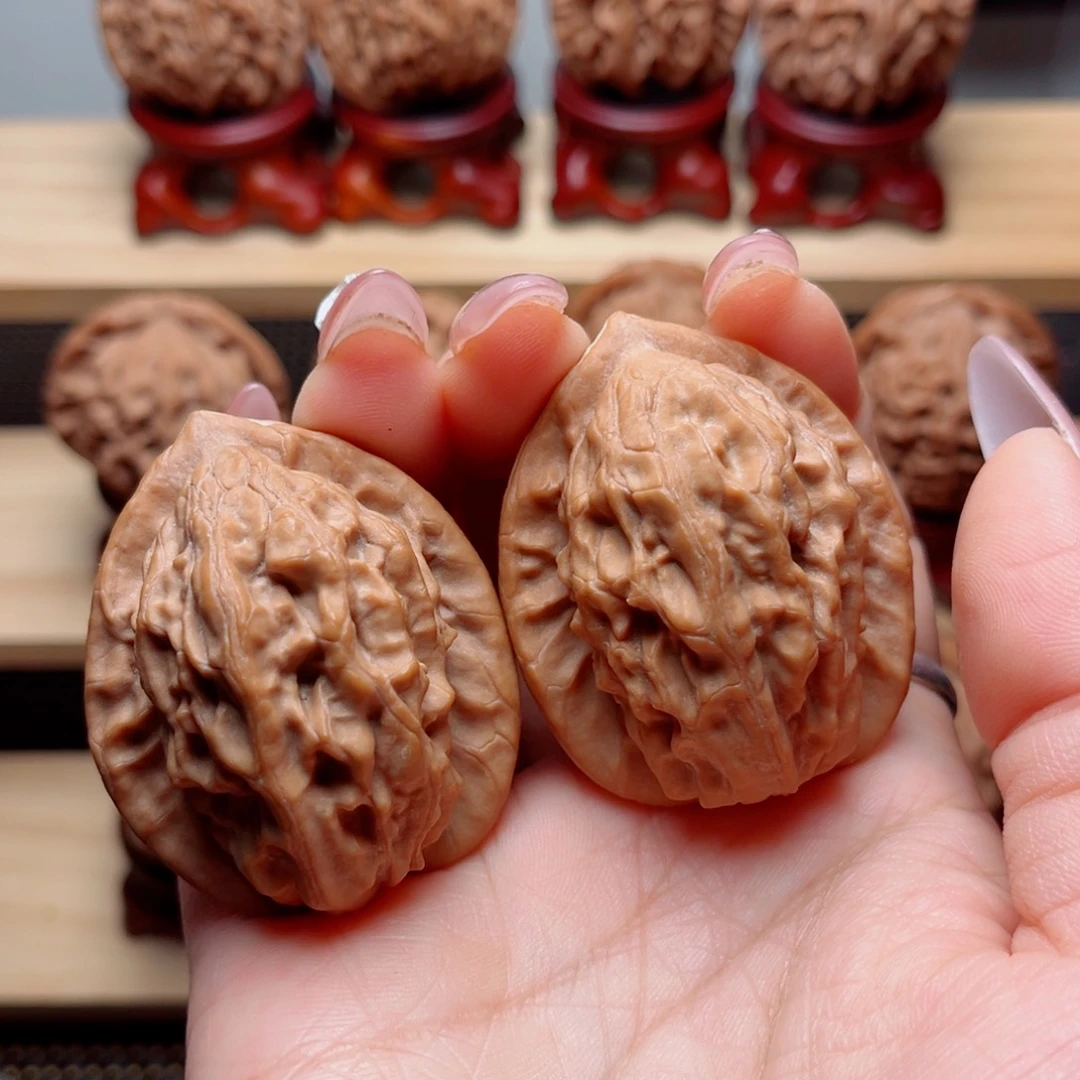 吊坠文玩核桃大红袍