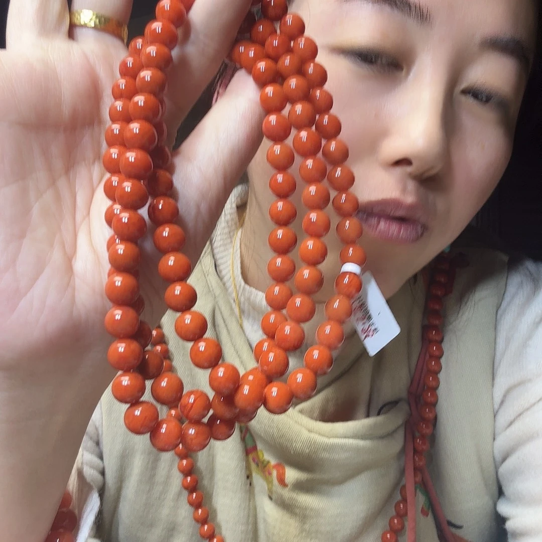 天***后南红玛瑙未镶嵌手链