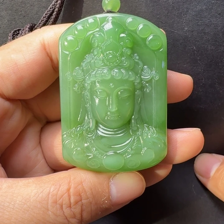 和田玉（碧玉）未镶嵌颈饰