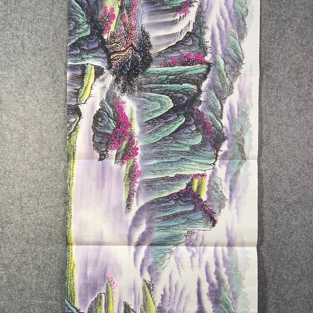 国画693 花鸟在此鸣叫时还要