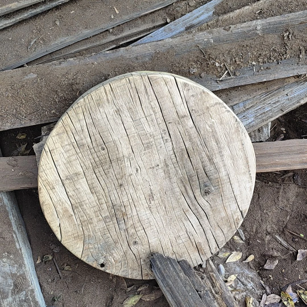 缘***…农间老物件老圆桌面