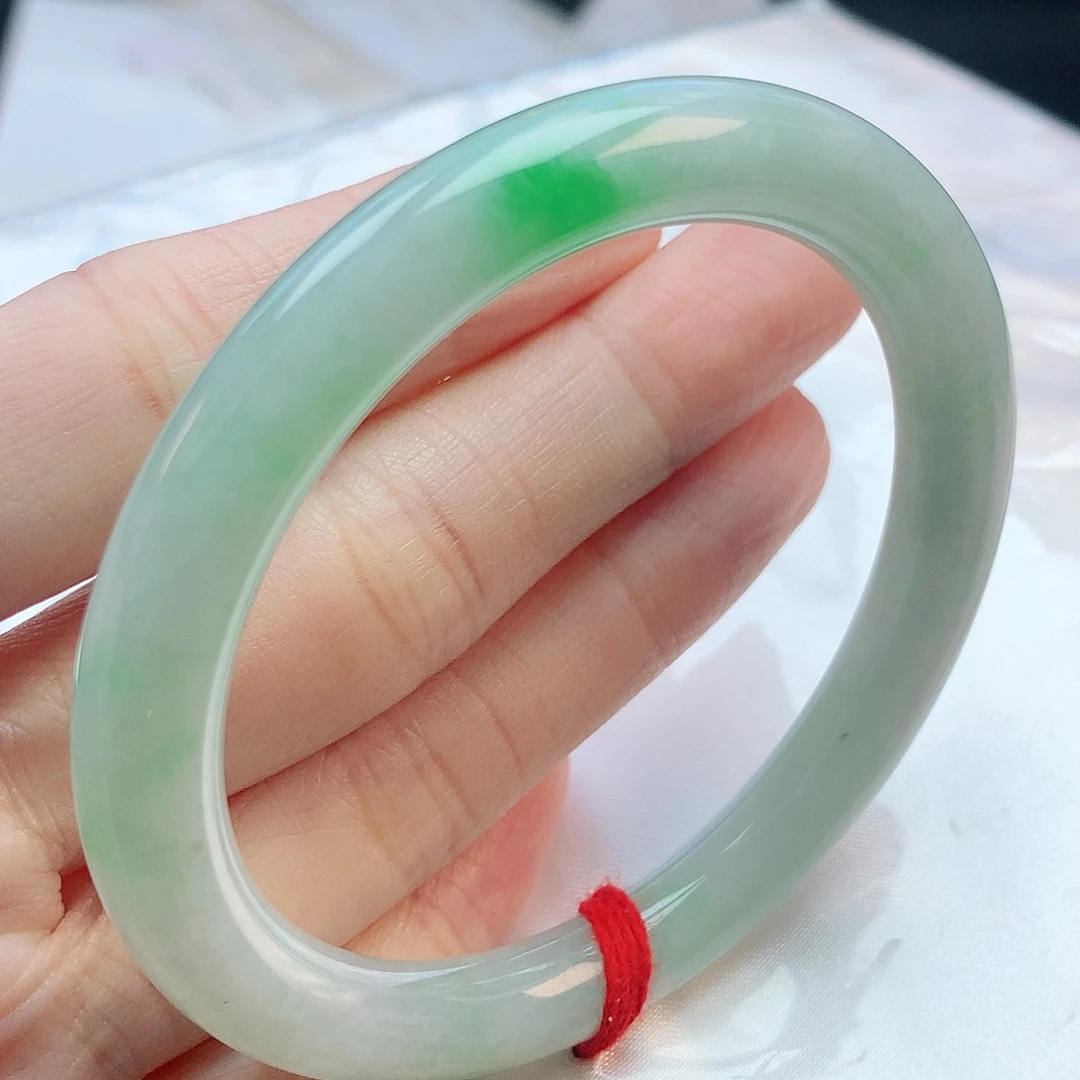 未镶嵌手镯翡翠55圆条881255