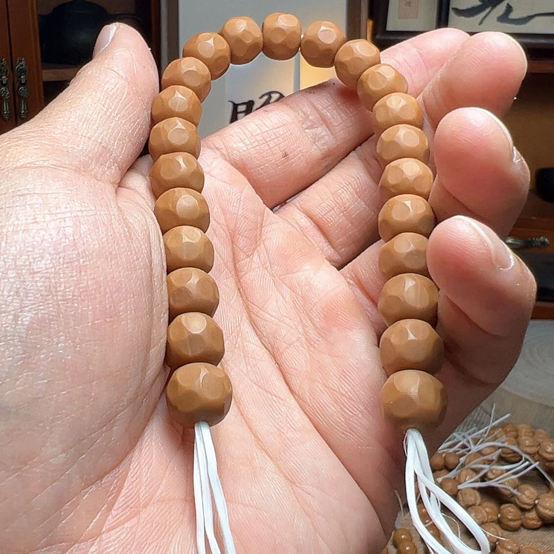 猴头核桃手串奶酪原色