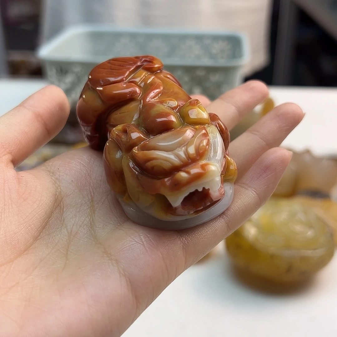 玛瑙/玉髓合金颈饰