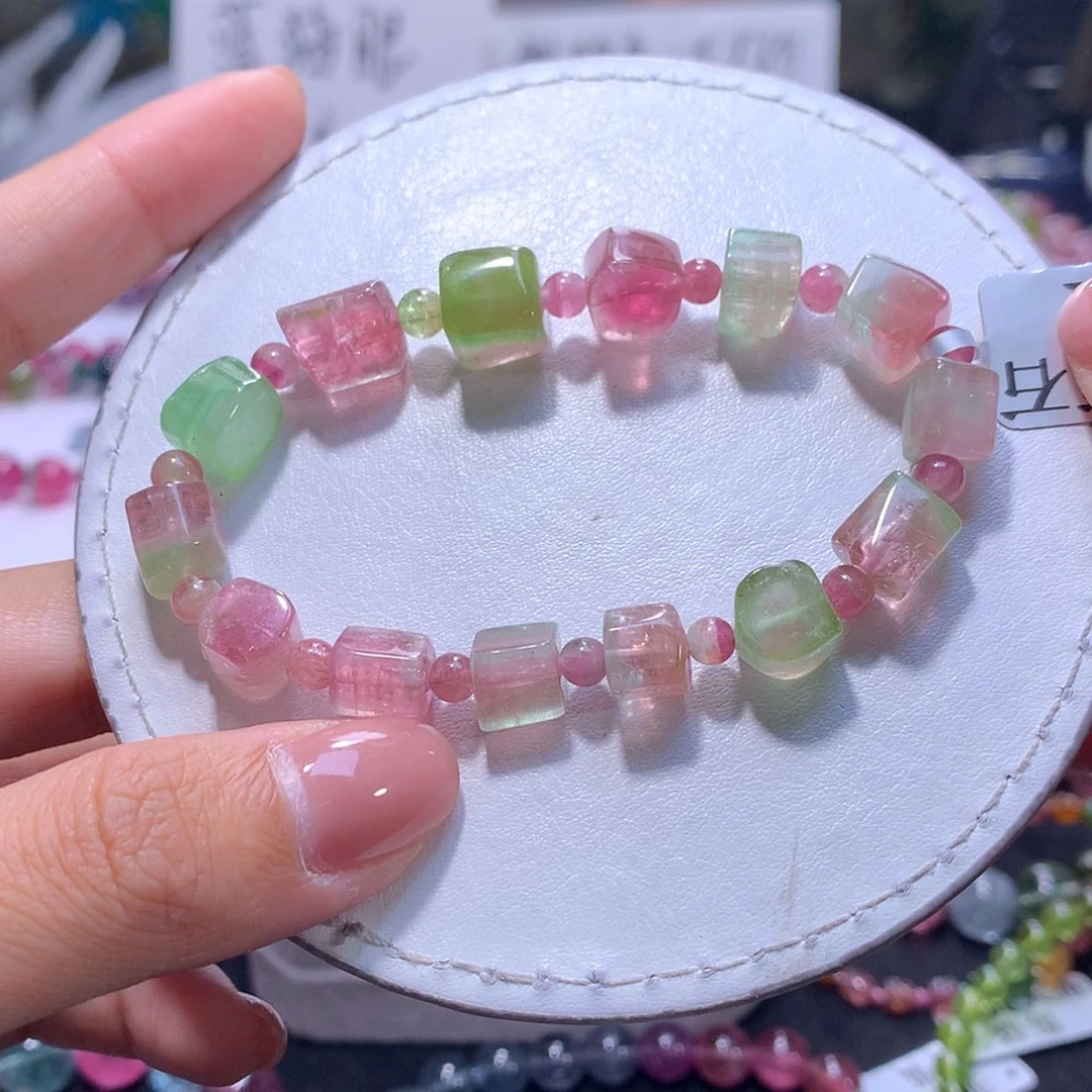 【闪购商品】未镶嵌手串碧玺8m