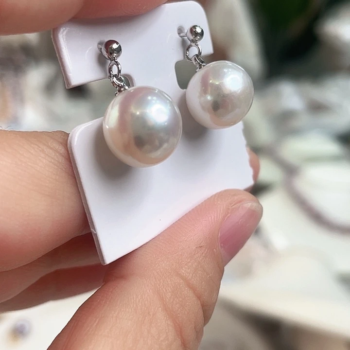 未镶嵌耳饰淡水珍珠