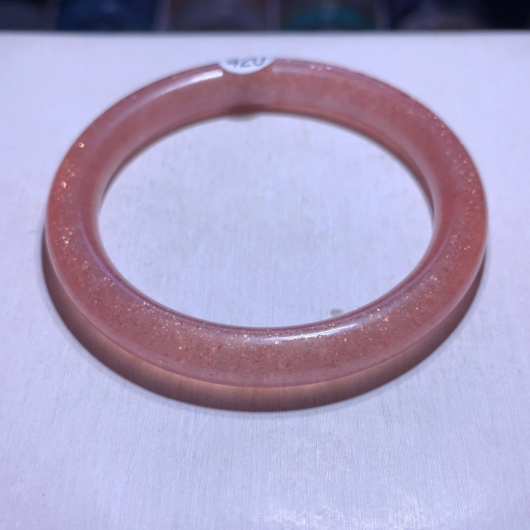 水晶银S925镶嵌手镯红草莓52.8m