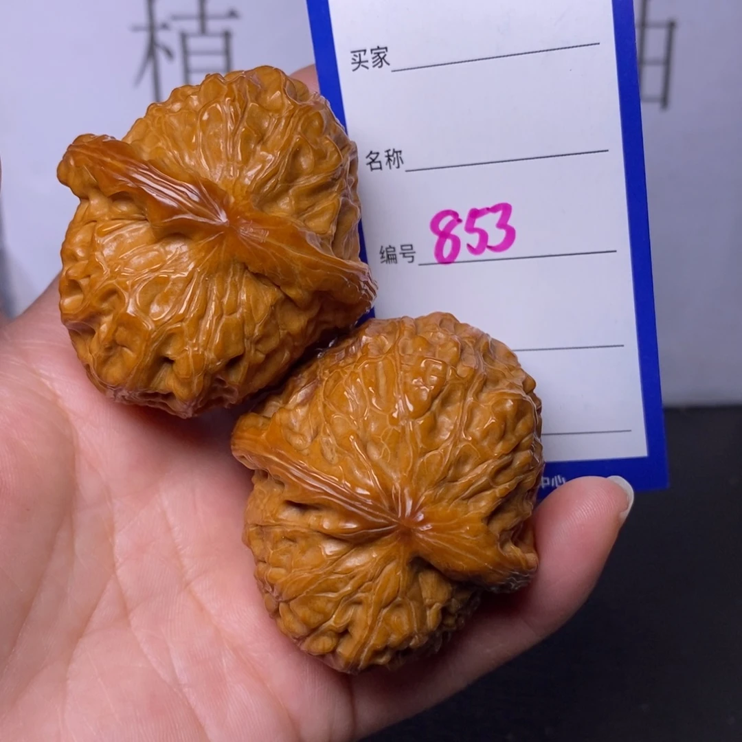 文玩核桃把件853/46南瓜墩返油福利
