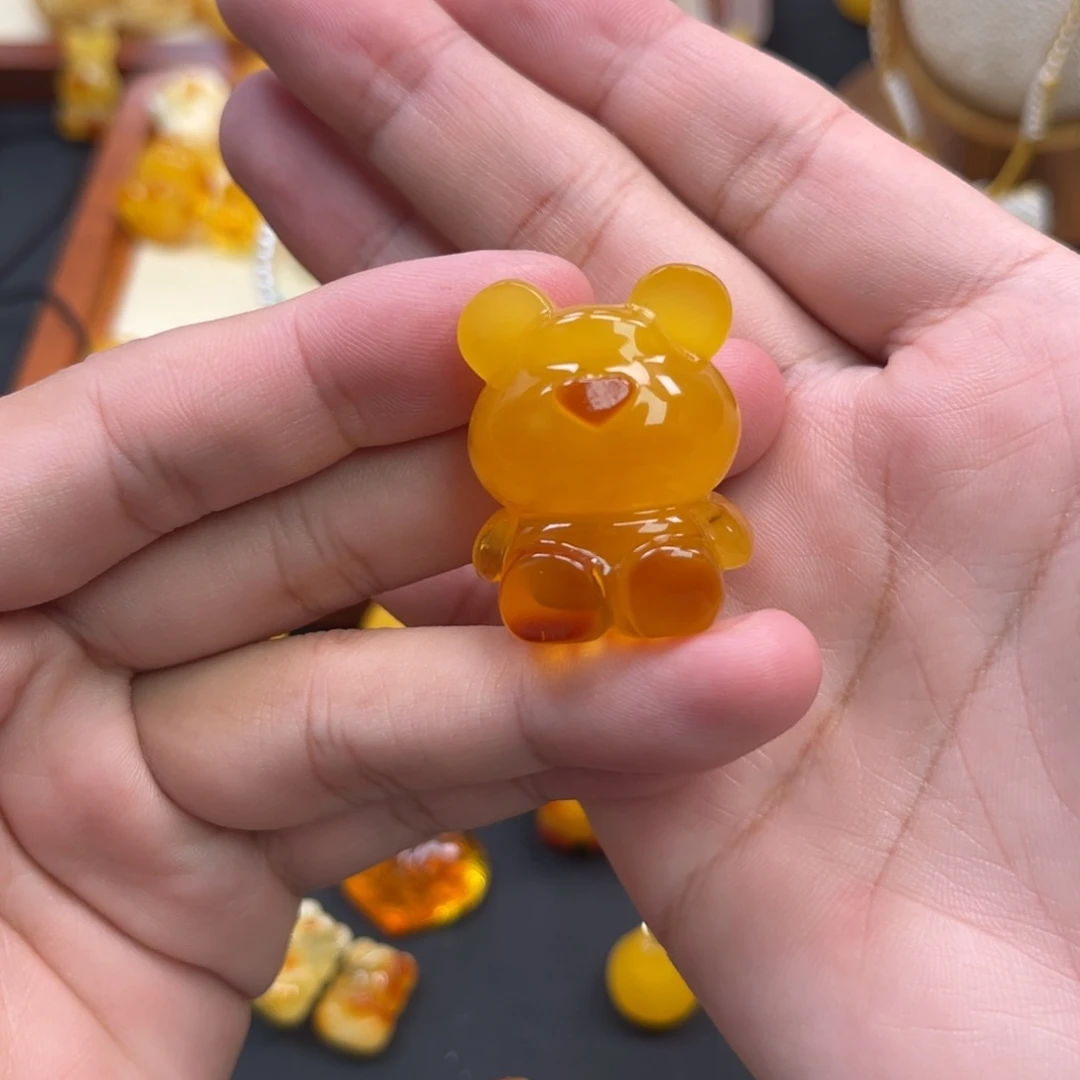 琥珀未镶嵌珠宝奇石