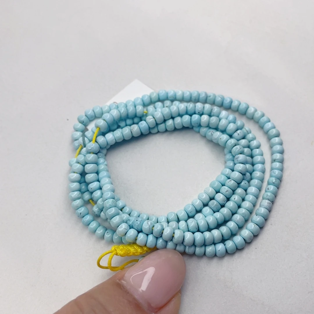 绿松石银S925镶嵌颈饰