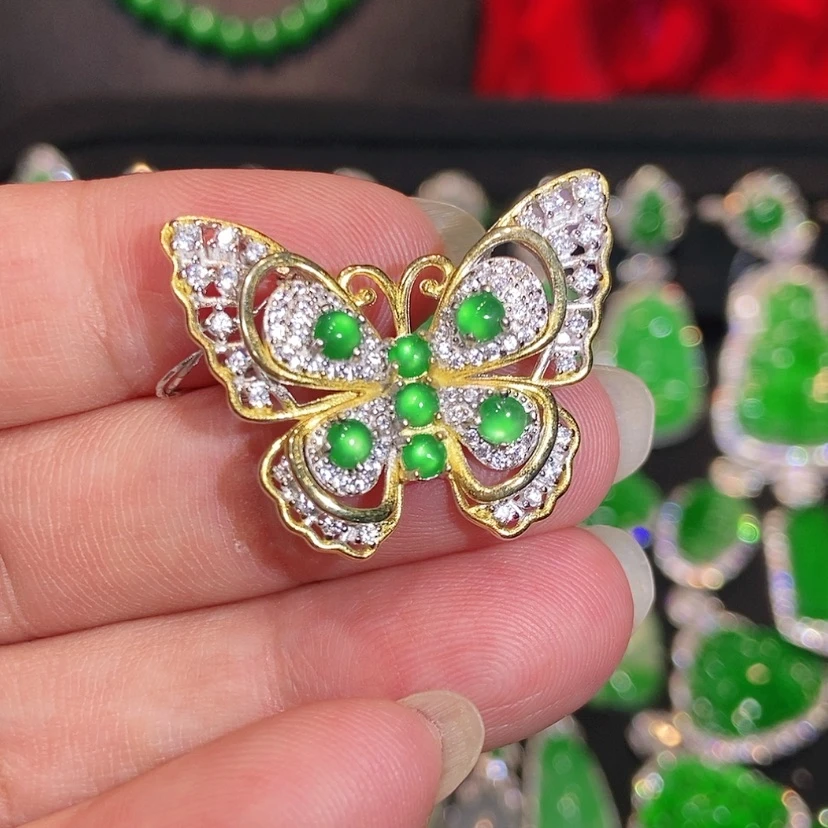 【闪购商品】颈饰未镶嵌翡翠天然翡翠