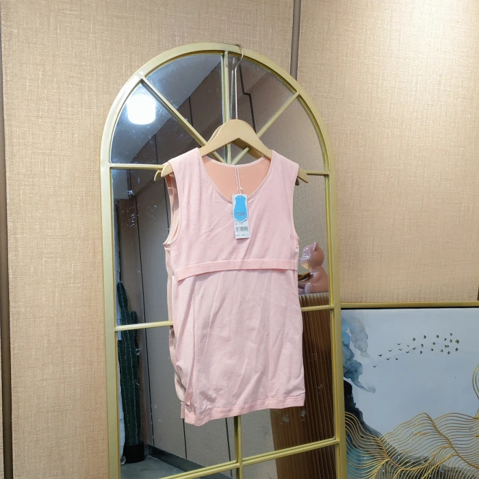EH10孕妇粉色背心90-130