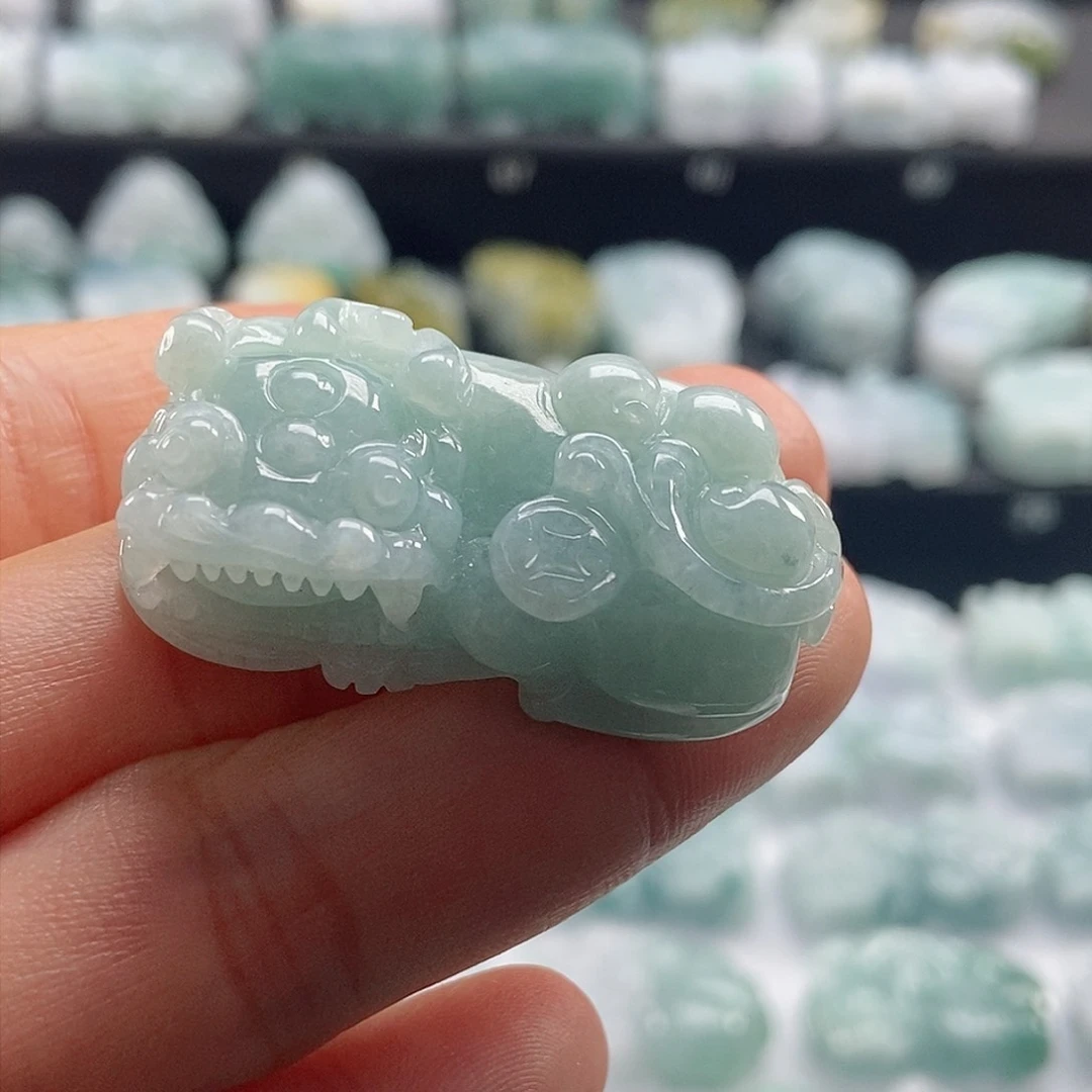 颈饰未镶嵌翡翠翡翠貔貅