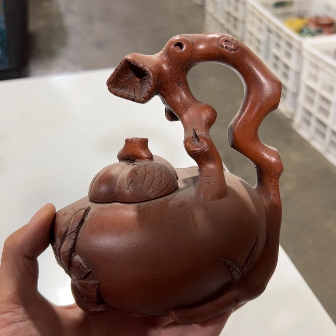 紫砂茶壶老厂紫砂壶一件！