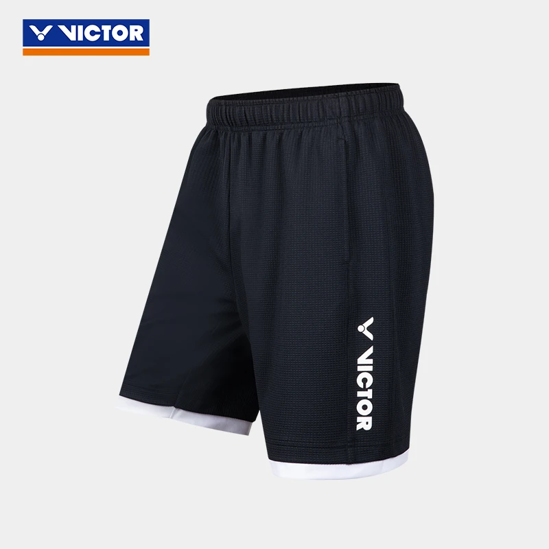VICTOR/威克多 羽毛球服训练系列针织运动短裤 R-50205